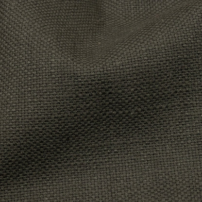 Heavyweight Linen Woven - Slate - British Imported Detail