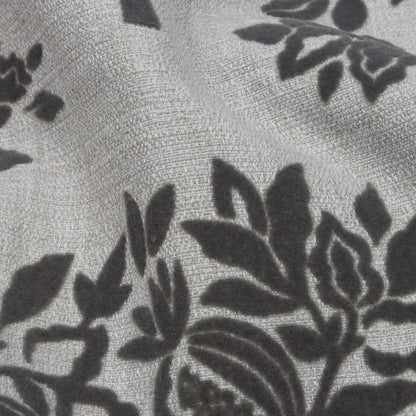Soft Textured Recycled Polyester Drapery Woven - Wedgewood - British Imported Detail