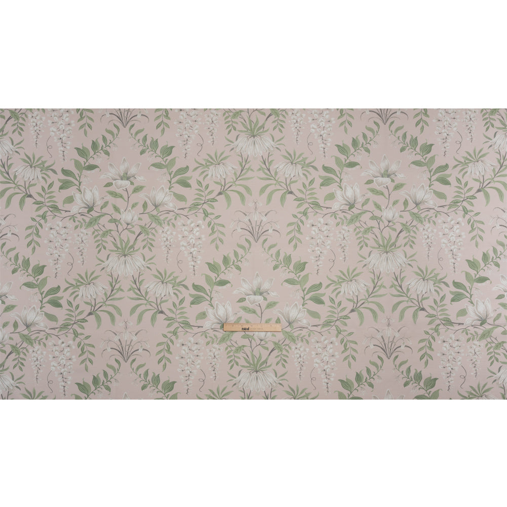 Cotton Canvas Print - Blush Garden Growth - British Imported Full