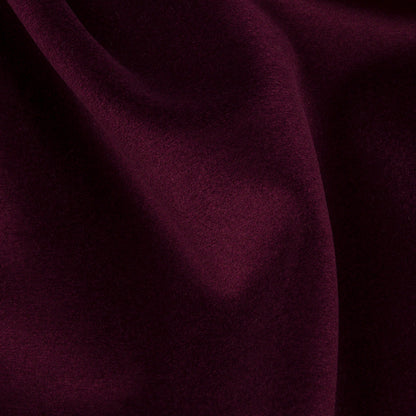 Lush Polyester Drapery Velvet - Damson - British Imported Detail