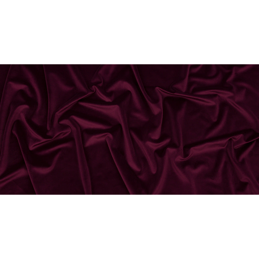Lush Polyester Drapery Velvet - Damson - British Imported Full