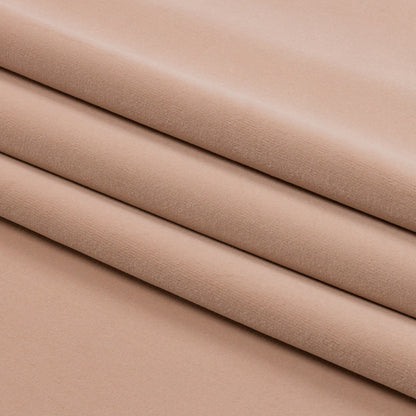 Lush Polyester Drapery Velvet - Shell - British Imported Folded