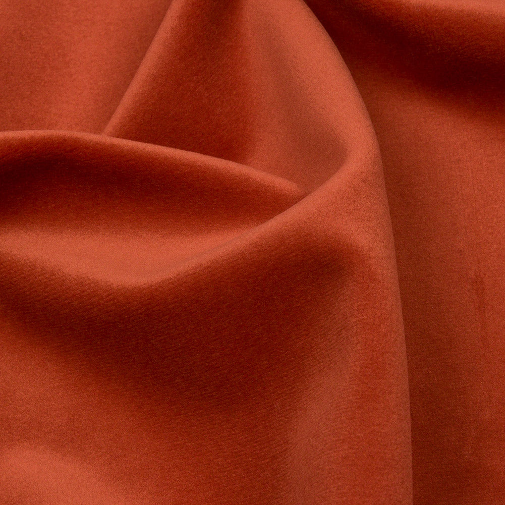 Lush Polyester Drapery Velvet - Sunset - British Imported Detail