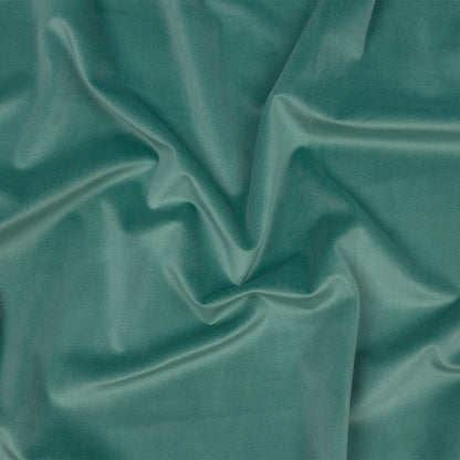 Lush Polyester Drapery Velvet - Verdigris - British Imported