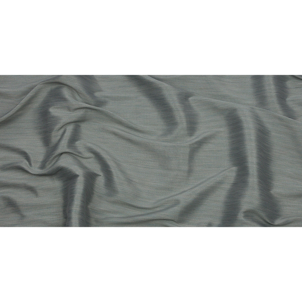 Recycled Polyester Bengaline - Alpine Striations - British Imported Full
