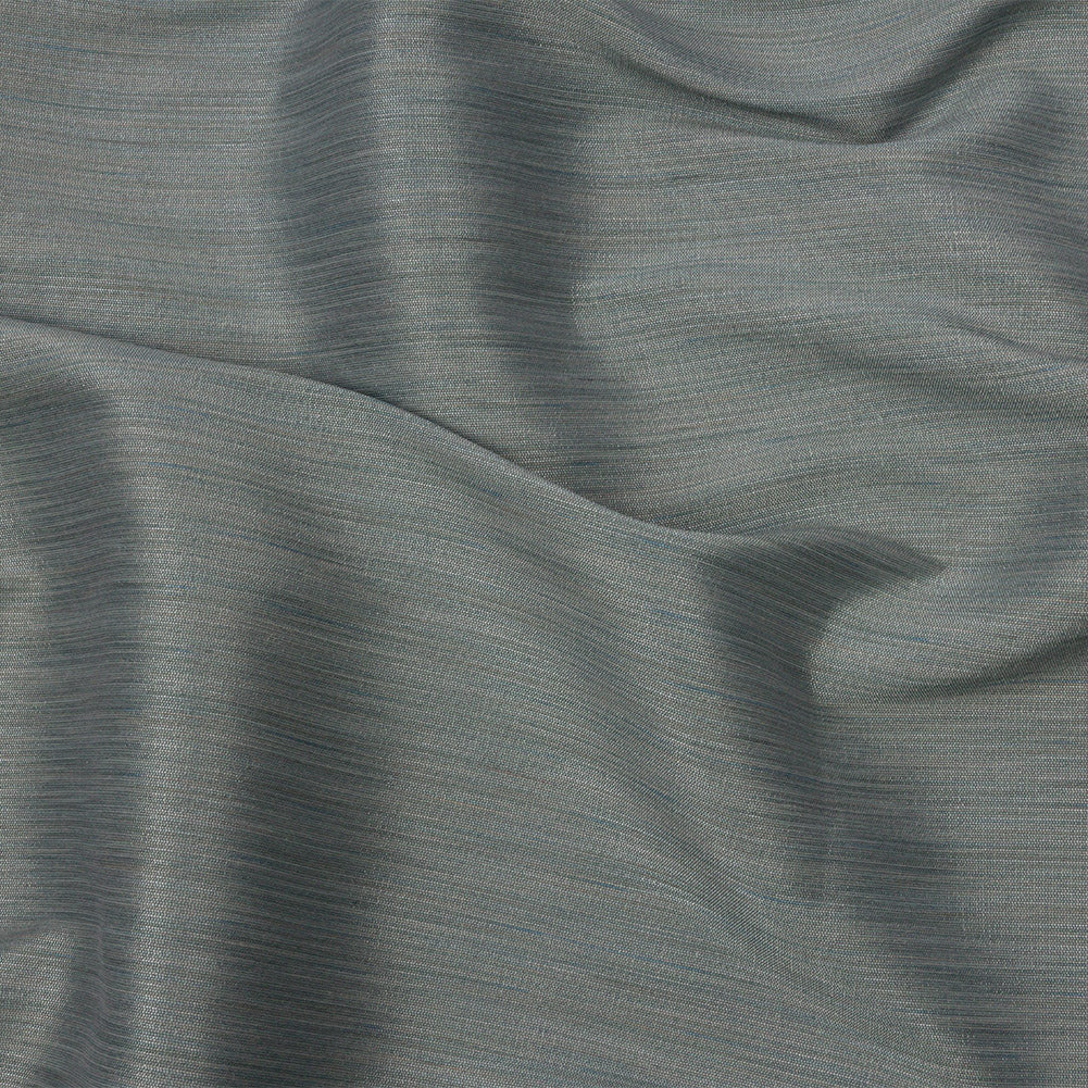 Recycled Polyester Bengaline - Alpine Striations - British Imported