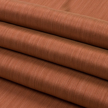 Recycled Polyester Bengaline - Clay Striations - British Imported Folded