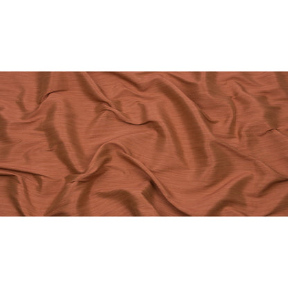Recycled Polyester Bengaline - Clay Striations - British Imported Full