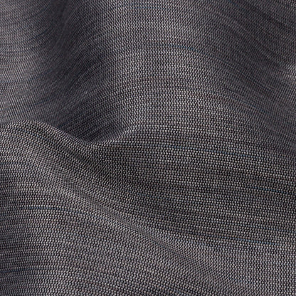 Recycled Polyester Bengaline - Danube Striations - British Imported Detail
