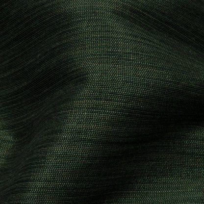 Recycled Polyester Bengaline - Emerald Striations - British Imported Detail