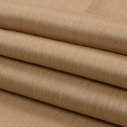 Recycled Polyester Bengaline - Hessian Striations - British Imported Folded