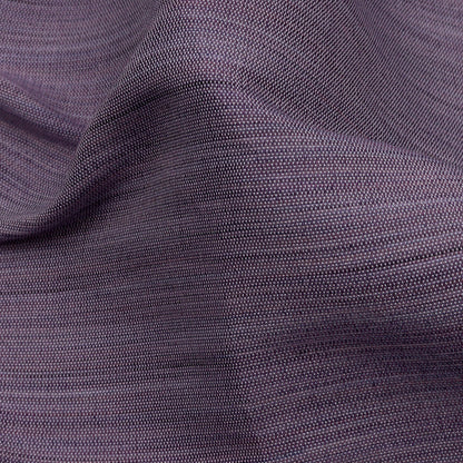Recycled Polyester Bengaline - Lavender Striations - British Imported Detail