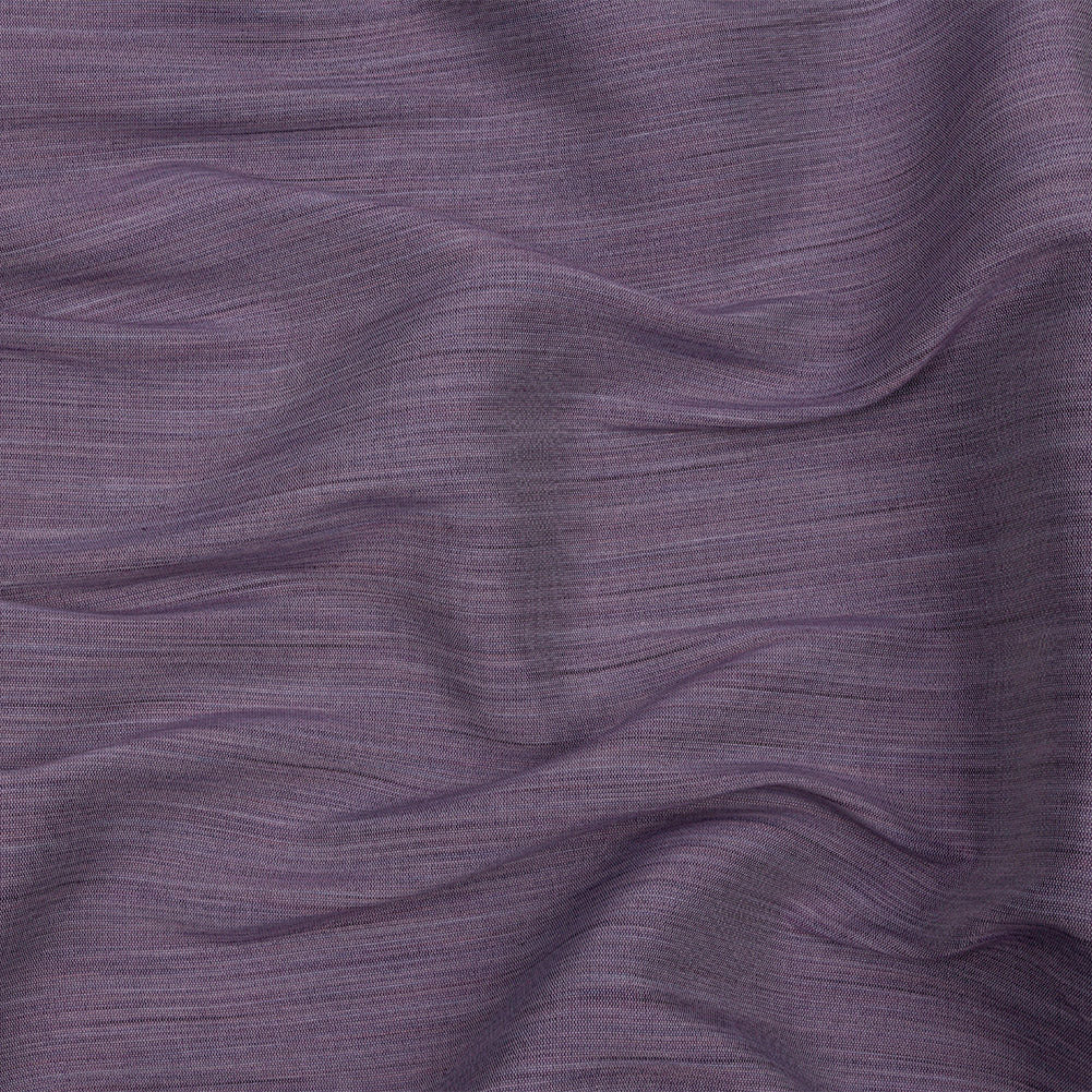 Recycled Polyester Bengaline - Lavender Striations - British Imported