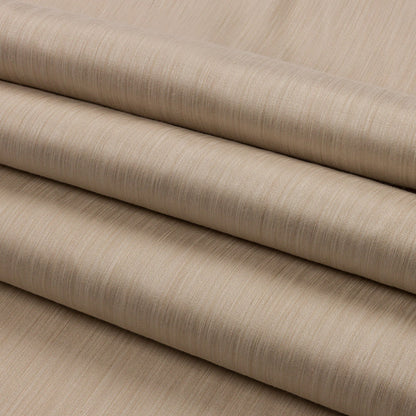 Recycled Polyester Bengaline - Linen Striations - British Imported Folded