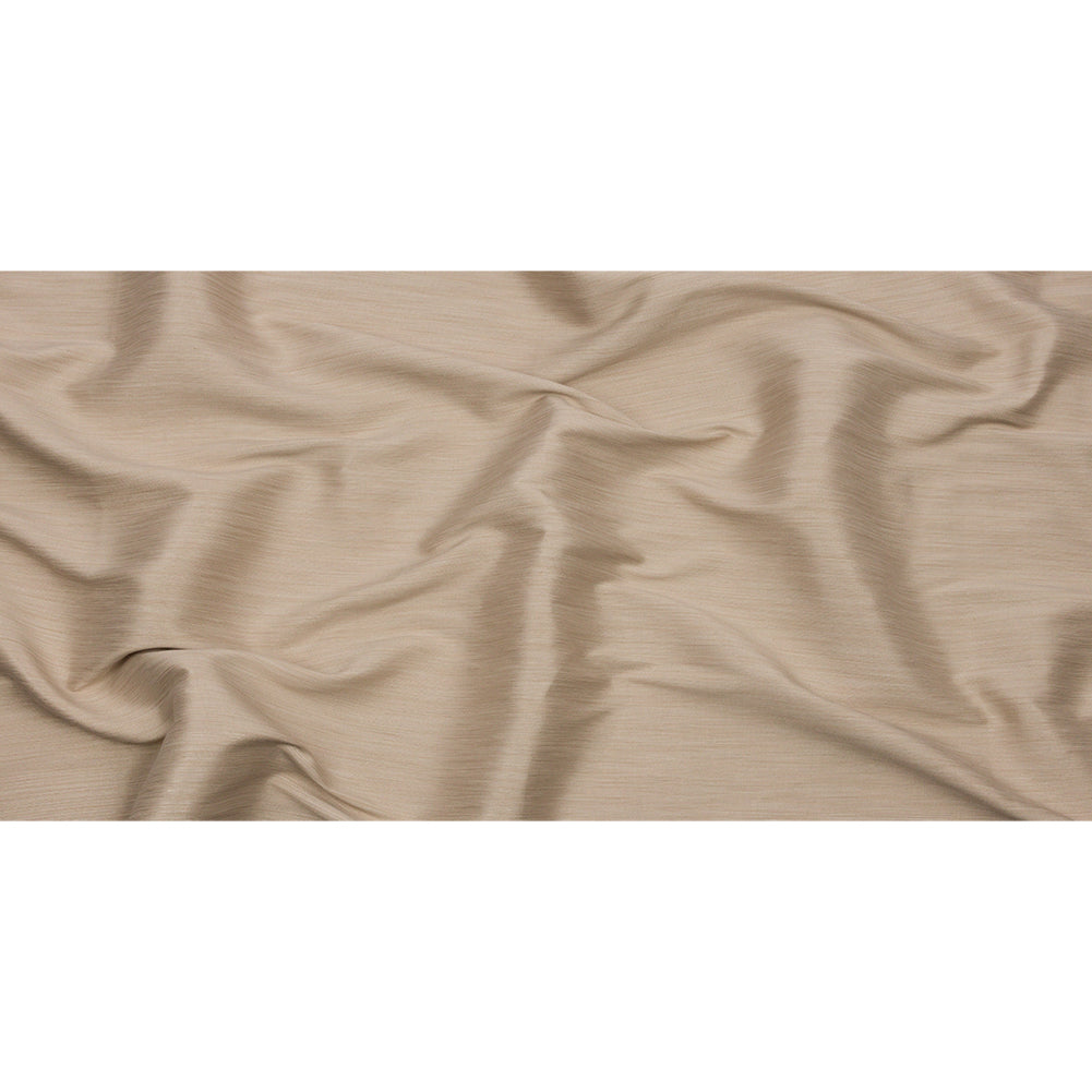 Recycled Polyester Bengaline - Linen Striations - British Imported Full