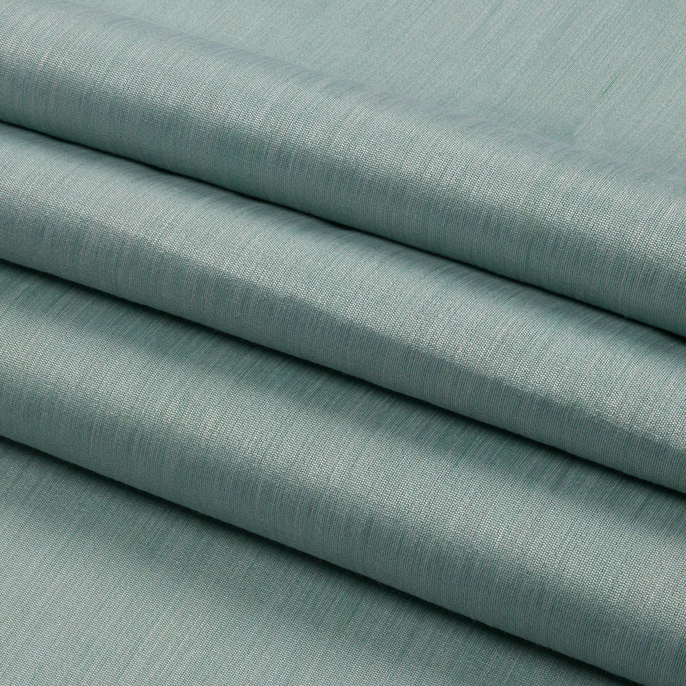 Recycled Polyester Bengaline - Mineral Striations - British Imported Folded