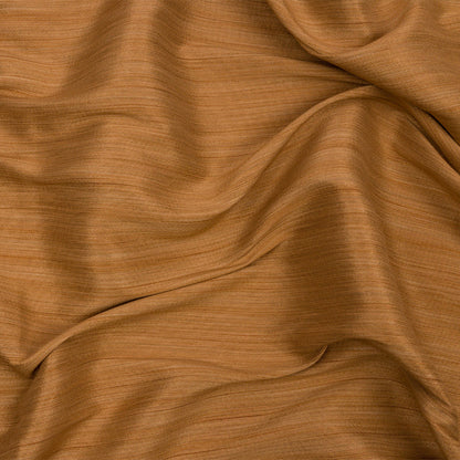 Recycled Polyester Bengaline - Ochre Striations - British Imported