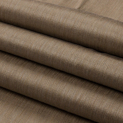 Recycled Polyester Bengaline - Otter Striations - British Imported Folded