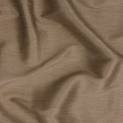 Recycled Polyester Bengaline - Otter Striations - British Imported