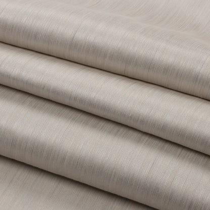 Recycled Polyester Bengaline - Pearl Striations - British Imported Folded