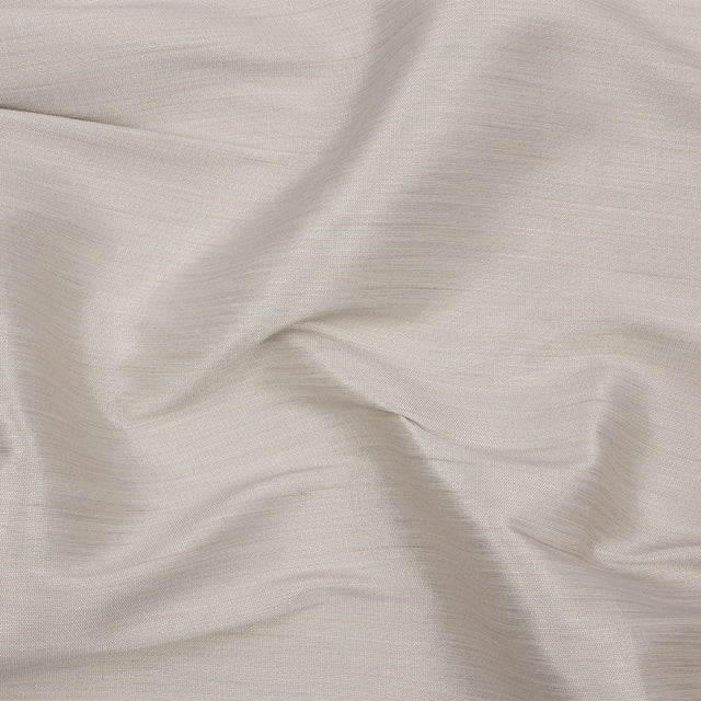 Recycled Polyester Bengaline - Pearl Striations - British Imported