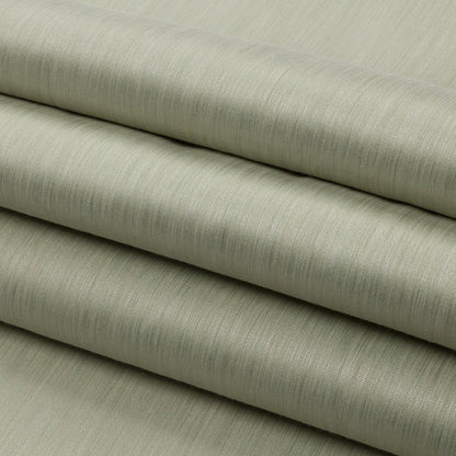 Recycled Polyester Bengaline - Pistachio Striations - British Imported Folded