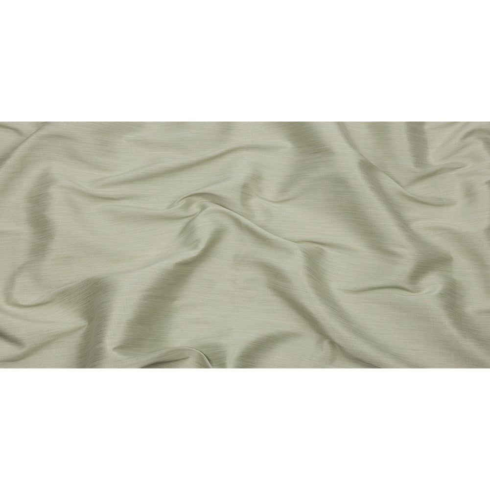 Recycled Polyester Bengaline - Pistachio Striations - British Imported Full