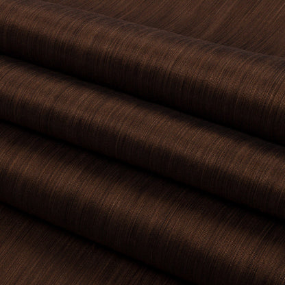 Recycled Polyester Bengaline - Praline Striations - British Imported Folded