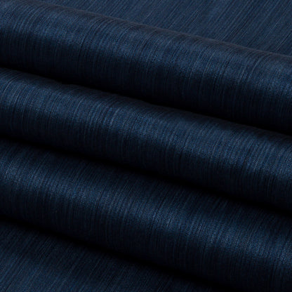 Recycled Polyester Bengaline - Riviera Striations - British Imported Folded
