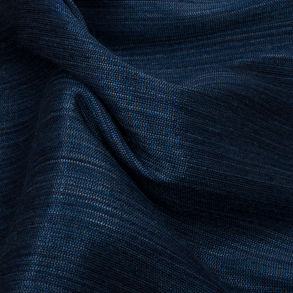 Recycled Polyester Bengaline - Riviera Striations - British Imported Detail