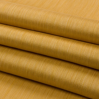 Recycled Polyester Bengaline - Sunflower Striations - British Imported Folded