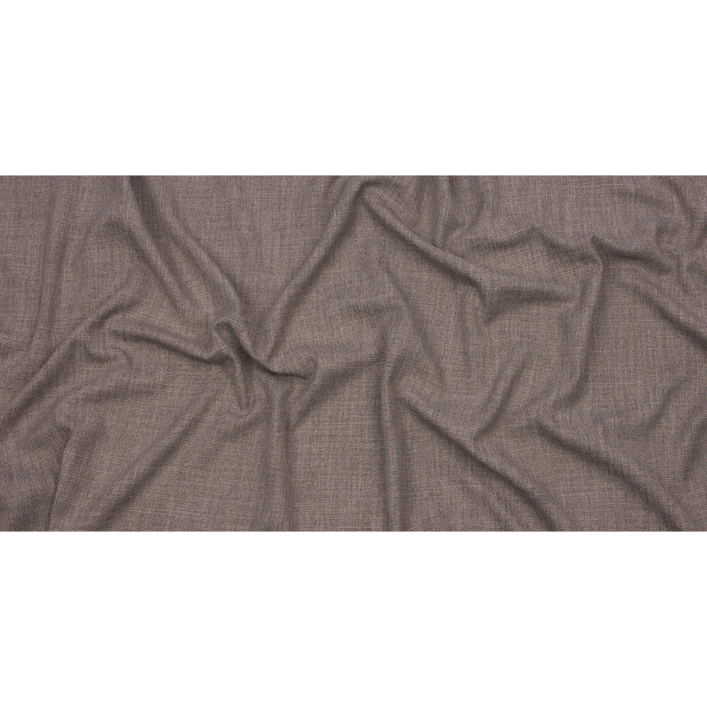 Soft Textured Recycled Polyester Drapery Woven - Fog - British Imported Full