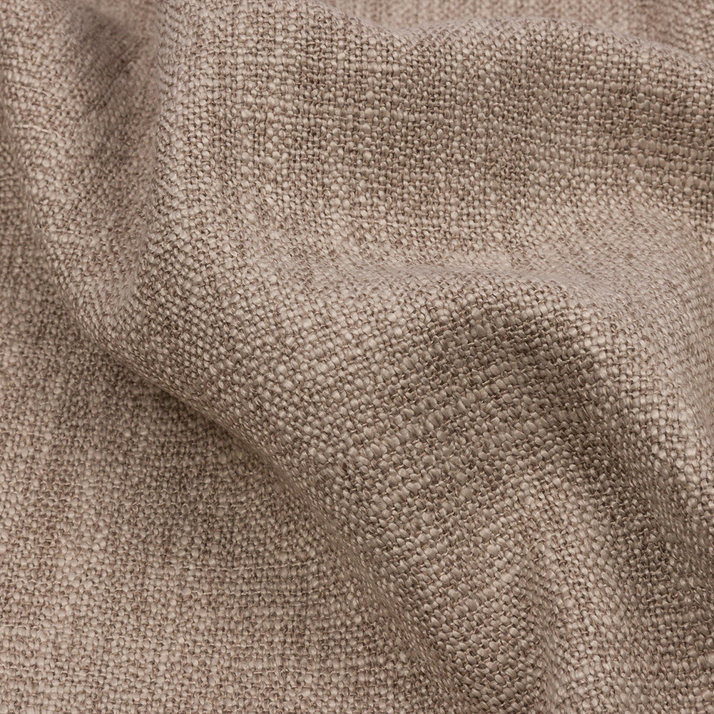 Soft Textured Recycled Polyester Drapery Woven - Hessian - British Imported Detail
