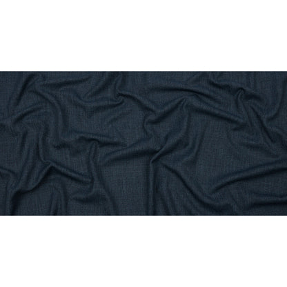Soft Textured Recycled Polyester Drapery Woven - Ink - British Imported Full
