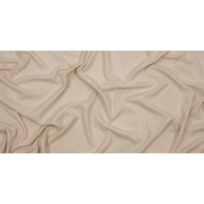 Soft Textured Recycled Polyester Drapery Woven - Ivory - British Imported Full