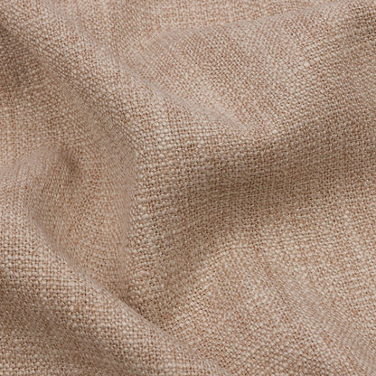 Soft Textured Recycled Polyester Drapery Woven - Oatmeal - British Imported Detail