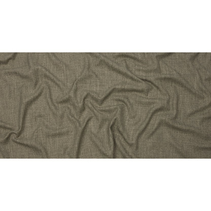 Soft Textured Recycled Polyester Drapery Woven - Olive - British Imported Full