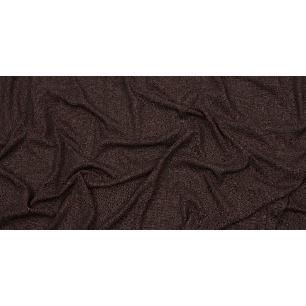 Soft Textured Recycled Polyester Drapery Woven - Praline - British Imported Full