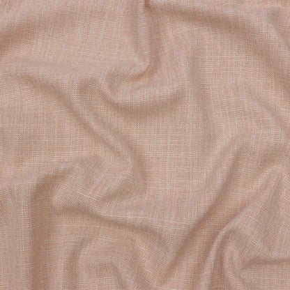 Soft Textured Recycled Polyester Drapery Woven - Shell - British Imported