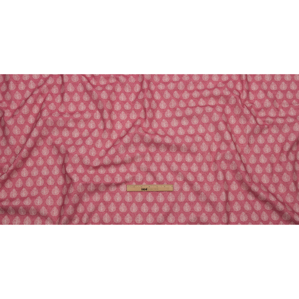 Cotton Canvas Print - Raspberry Leaves - British Imported Full