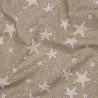 Cotton Canvas Print - Linen Starlight - British Imported