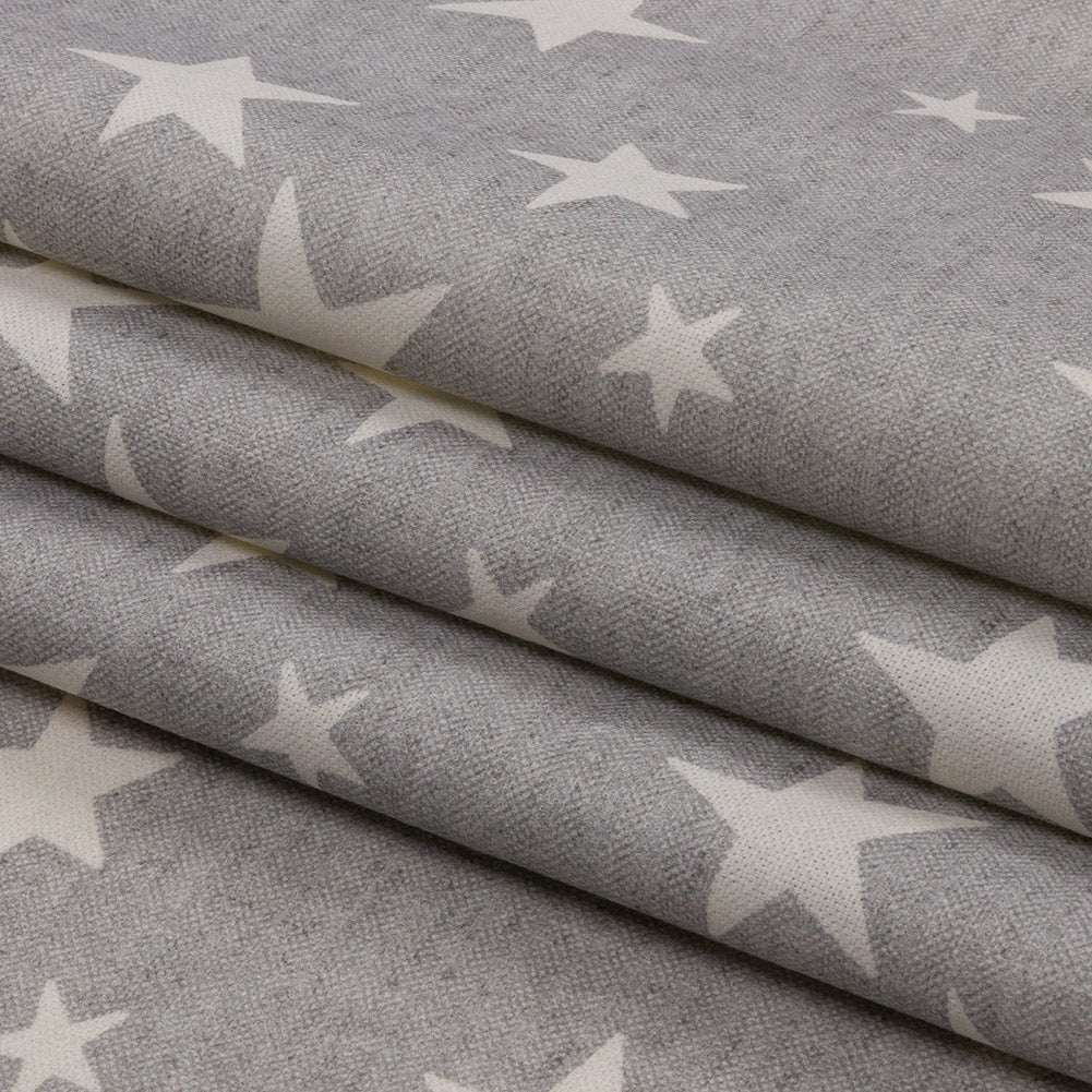Cotton Canvas Print - Pebble Starlight - British Imported Folded