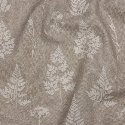 Cotton Canvas Print - Linen Botanical Silhouettes - British Imported