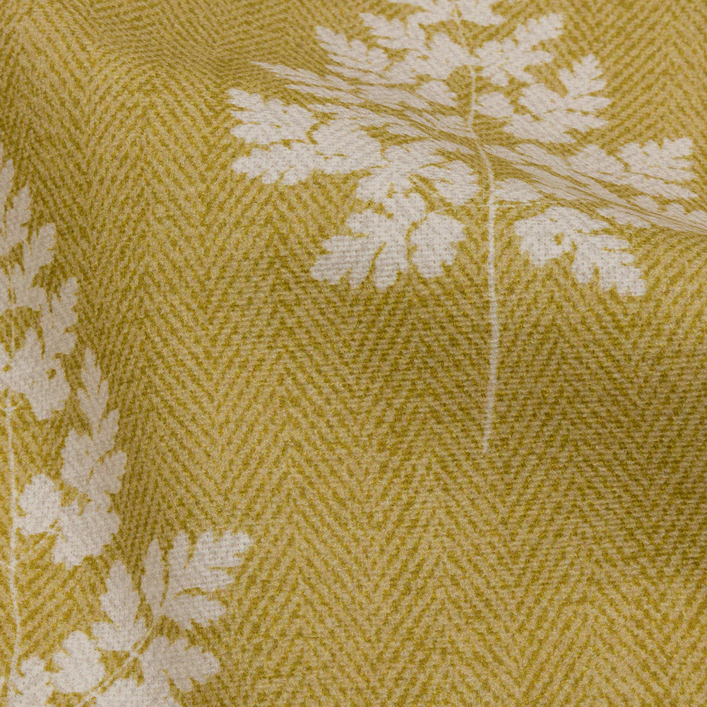 Cotton Canvas Print - Pollen Botanical Silhouettes - British Imported Detail