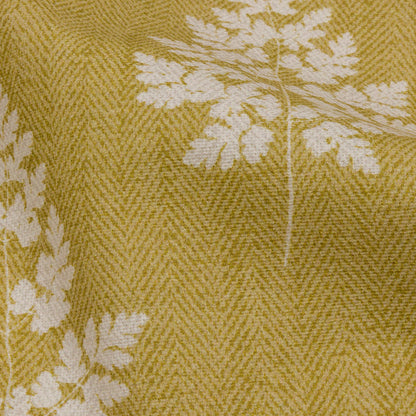 Cotton Canvas Print - Pollen Botanical Silhouettes - British Imported Detail