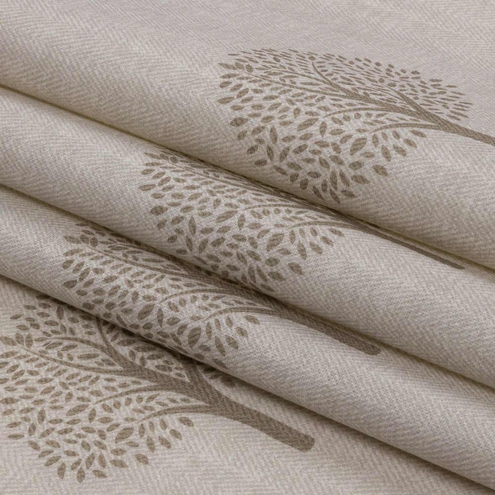 Cotton Canvas Print - Linen Yew Trees - British Imported Folded