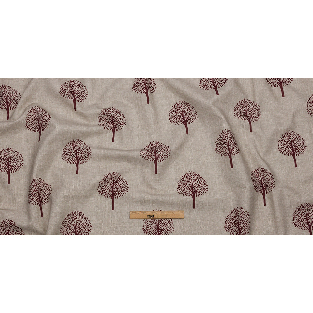 Cotton Canvas Print - Mulberry Yew Trees - British Imported Full