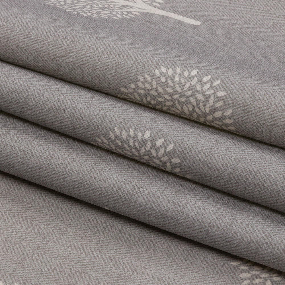 Cotton Canvas Print - Pebble Yew Trees - British Imported Folded