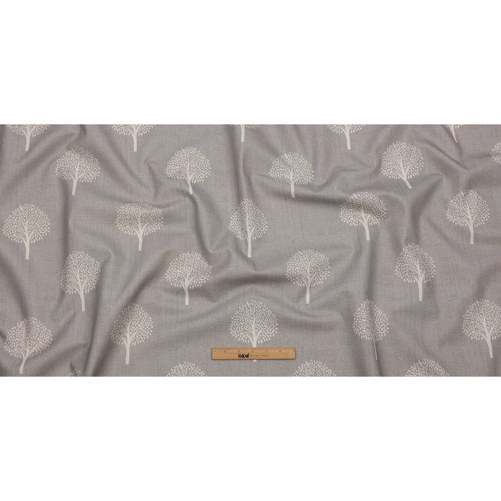 Cotton Canvas Print - Pebble Yew Trees - British Imported Full