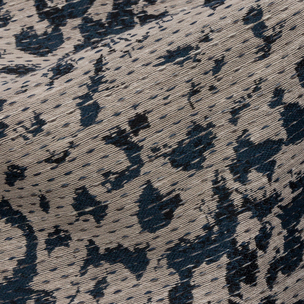Drapery Jacquard - Midnight Spectacular Spots - British Imported Detail